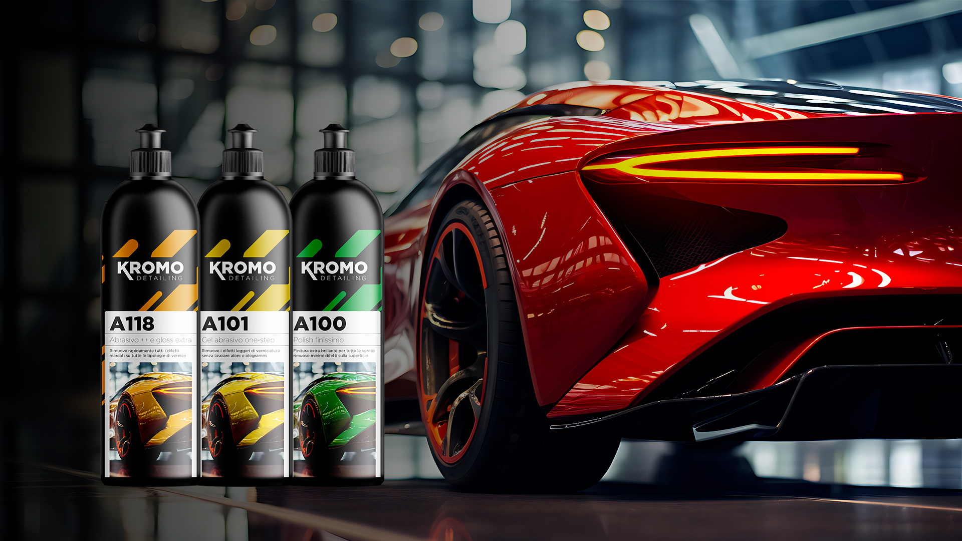 Colorificio Primavera a Brescia prodotti KROMO Detailing